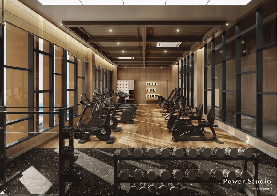 Power Studio Gym — artist's impression
