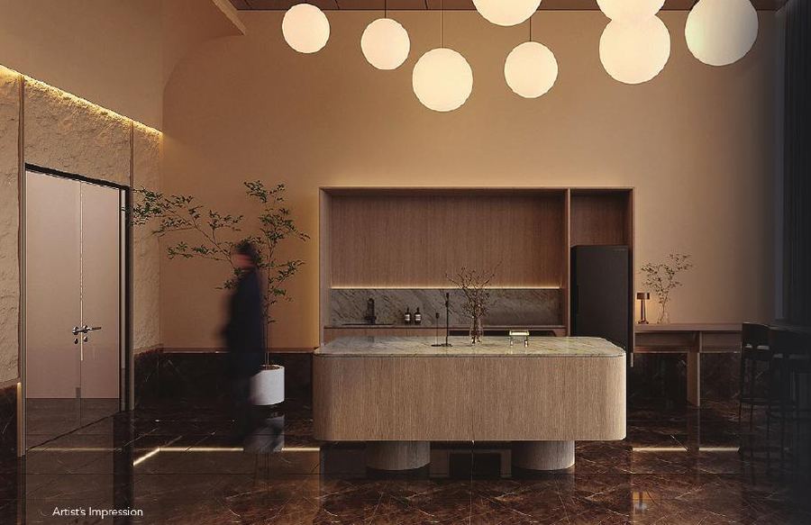 Social Lounge — artist's impression