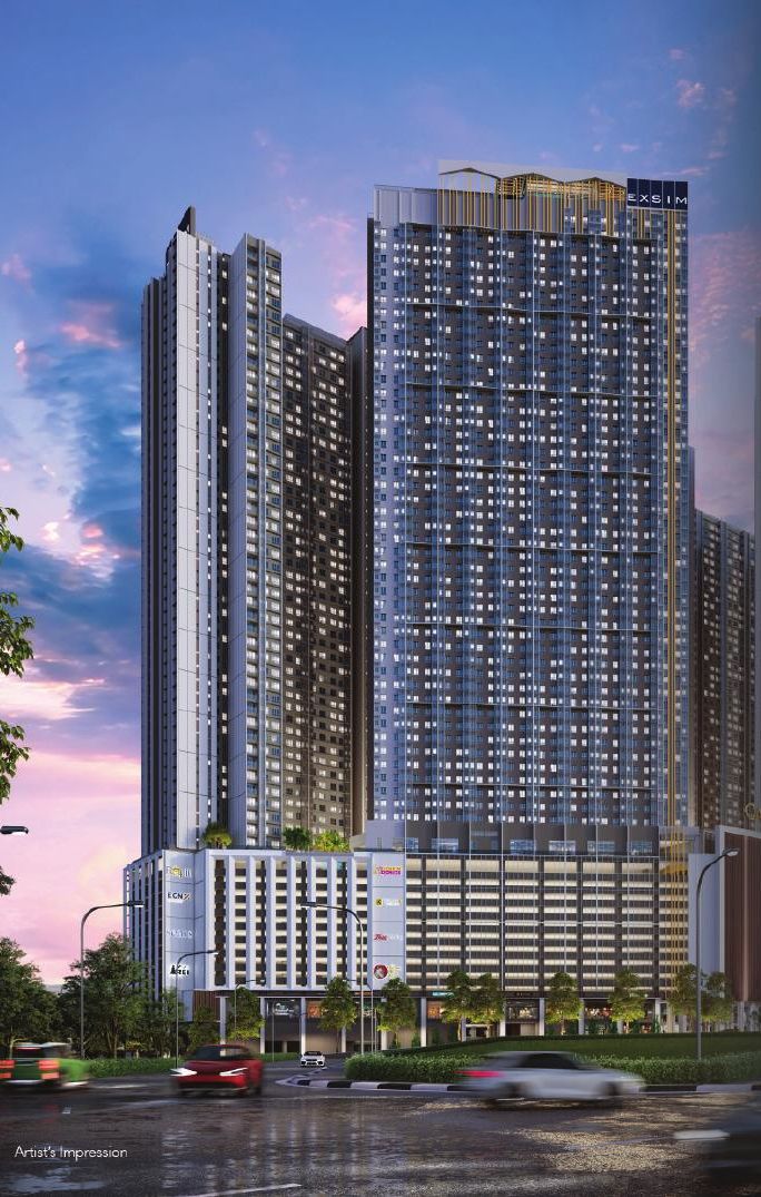 Causewayz Square @ JBCC facade — artist's impression